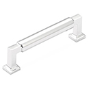 477-26 - Haniburton - 3-1/2" cc Cabinet Pull - Satin Nickel