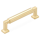 477-SB - Haniburton - 3-1/2" cc Cabinet Pull - Satin Nickel