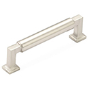 477-15 - Haniburton - 3-1/2" cc Cabinet Pull - Satin Nickel