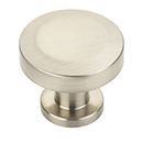 550-BN - Heathrow - 1.25" Round Knob - Brushed Nickel