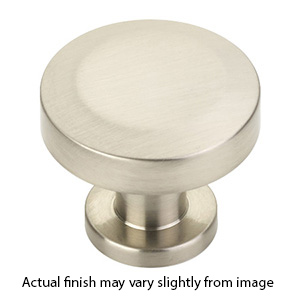 550-BN - Heathrow - 1.25" Round Knob - Brushed Nickel