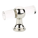 411-PN - Lumiere Transitional - 2" T-Knob - Polished Nickel