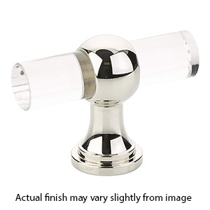 411-PN - Lumiere Transitional - 2" T-Knob - Polished Nickel