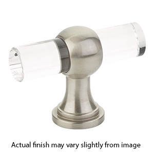 411-15 - Lumiere Transitional - 2" T-Knob - Satin Nickel