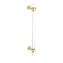 412-SB - Lumiere Transitional - 12" cc Appliance Pull - Satin Brass