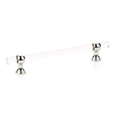 416-PN - Lumiere Transitional - 6" cc Cabinet Pull - Polished Nickel