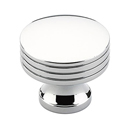 532 26 - Menlo Park - Round Knob - Polished Chrome