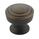 533 ABZ - Menlo Park - Round Knob - Ancient Bronze