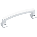 526 26 - Menlo Park - 3.5" Arched Pull - Polished Chrome