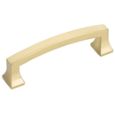 526 SSB - Menlo Park - 3.5" Arched Pull - Signature Satin Brass