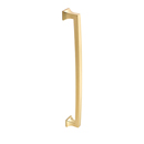 539 SSB - Menlo Park - 15" Arched Appliance Pull - Signature Satin Brass