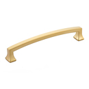 527 SSB - Menlo Park - 5" Arched Pull - Signature Satin Brass