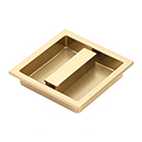 1207-SSB - Modo - 3-7/8" Recessed Pull - Satin Brass