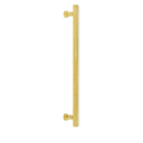 211118 - Noho - 12" cc Square Appliance Pull - Unlacquered Brass