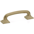 206 BBZ - Northport - 4" Square Pull - Brushed Bronze
