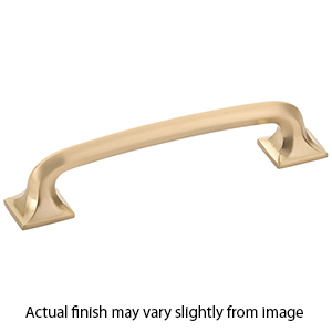 207 SSB - Northport - 6" Square Pull - Satin Brass