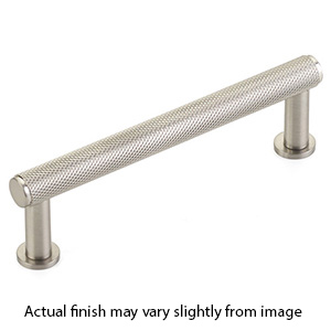 5005-BN - Pub House Knurled - 5" cc Cabinet Pull - Brushed Nickel