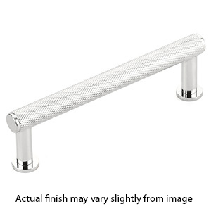 5003-26 - Pub House Knurled - 3.5" cc Cabinet Pull - Polished Chrome