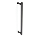 5012A-MB - Pub House Knurled - 12" cc Appliance Pull - Matte Black