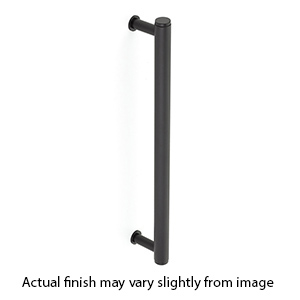 5024A-MB - Pub House Knurled - 24" cc Appliance Pull - Matte Black