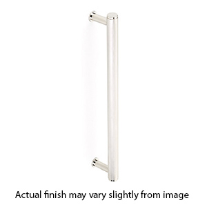 5012A-PN - Pub House Knurled - 12" cc Appliance Pull - Polished Nickel