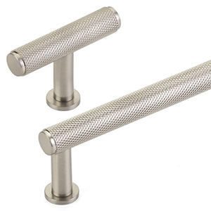 Pub House Knurled - Brushed Nickel