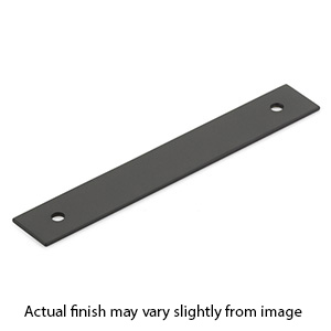 5104B-MB - Pub House - 4" cc Cabinet Pull Backplate - Matte Black