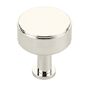 5102-PN - Pub House Smooth - 1.25" Round Knob - Polished Nickel
