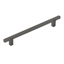 20011-GM - Quadrato - 160mm cc Cabinet Pull - Gun Metal