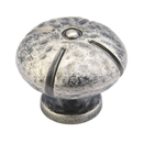 250 VN - Siena - Round 1 3/8" Cabinet Knob - Vibra Nickel