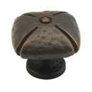 251 ABZ - Siena - 1 1/2" Cabinet Knob - Ancient Bronze
