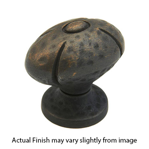 252 ABZ - Siena - 1 1/4" Cabinet Knob - Ancient Bronze