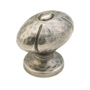 252 VN - Siena - 1 1/4" Cabinet Knob - Vibra Nickel