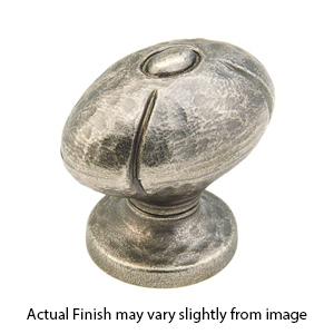 252 VN - Siena - 1 1/4" Cabinet Knob - Vibra Nickel