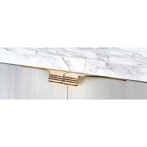 693-PWB - Stradella - 12" Edge Pull - Polished White Bronze