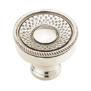 927-WB - Sonata - 1 1/4" Cabinet Knob - White Brass