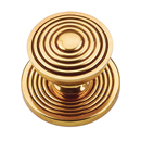 967M-PAR - Sonata - 1 1/8" Cabinet Knob - Paris Brass