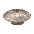 993-MSL - Cantata - Oval Cabinet Knob - Monticello Silver