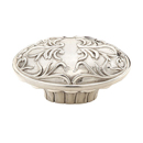 993-WB - Cantata - Oval Cabinet Knob - White Brass