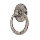 977-SA - Sunburst - 2.25" Ring Pull - Silver Antique