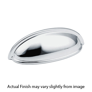 730-26 - Traditional - 3 3/4" Cup Pull - Polished Chrome