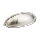 730-15 - Traditional - 3 3/4" Cup Pull - Satin Nickel