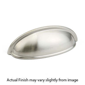 730-15 - Traditional - 3 3/4" Cup Pull - Satin Nickel