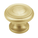 703-SB - Colonial - 1 1/4" Cabinet Knob - Satin Brass