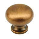 706-AB - Traditional - 1 1/4" Cabinet Knob - Antique Brass