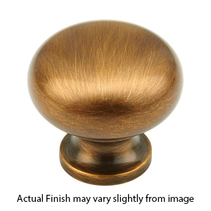 706-AB - Traditional - 1 1/4" Cabinet Knob - Antique Brass