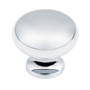 706-26 - Traditional - 1 1/4" Cabinet Knob - Polished Chrome