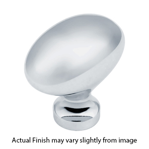 719-26 - Traditional - 1 3/8" Cabinet Knob - Polished Chrome