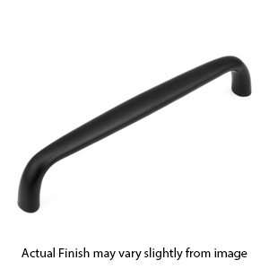 737-FB - Traditional - 6" Cabinet Pull - Flat Black