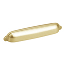 744-SB - Country - 6" cc Cup Pull - Satin Brass